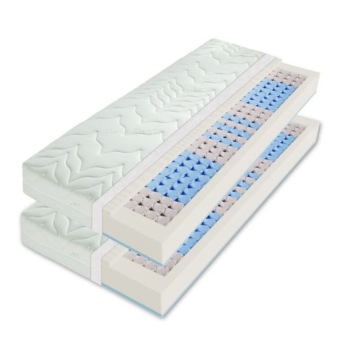Matelas ressort 2X80x200 cm H3 H4, Vario Lux Greenfirst Epaisseur 22 cm