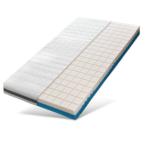 Matelas Mousse 160x200 cm H2 H3, 7 Zones Epaisseur 18 cm