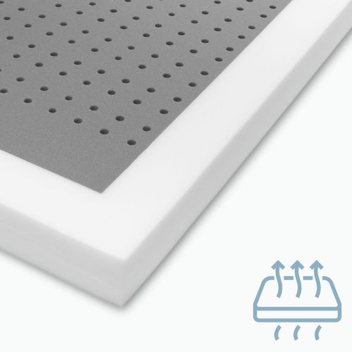 Matelas Mousse 60x120 cm Pour Enfants - Epaisseur 11 Cm Avec Housse Anti-boulochage