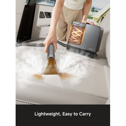 B400 Nettoyeur De Tapis Et Meubles Avec Fonction Vapeur, 600w, Aspiration 18kpa, 1750w Nettoyeur à V
