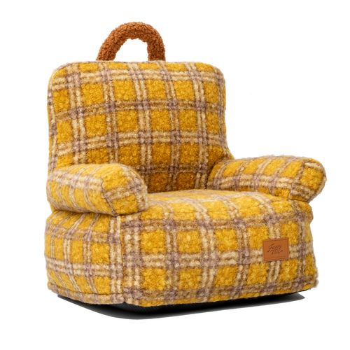 Canapé-lit Pour Animaux De Compagnie à Motif Pied-de-poule, Style Ouvert, Pour Chat/chien, Moelleux