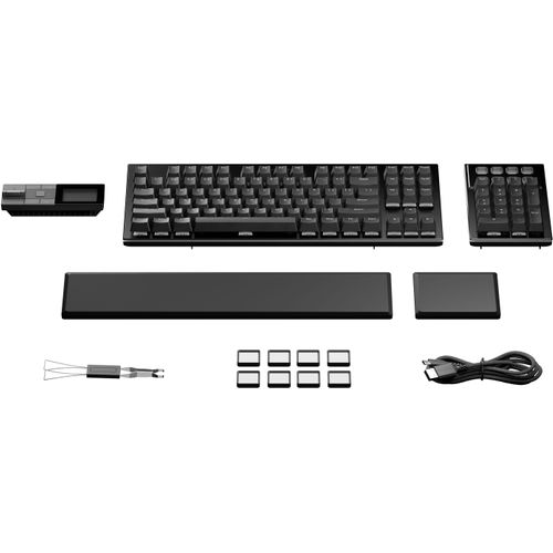 Clavier Mécanique Gamer - Silent Tactile - ! - Dark Mount - Fr Iso - Argb