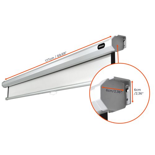 Ecran De Projection Celexon Manuel  Economy 160 X 160 Cm