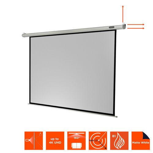 Ecran De Projection Celexon Economy Motorisé 200 X 150 Cm