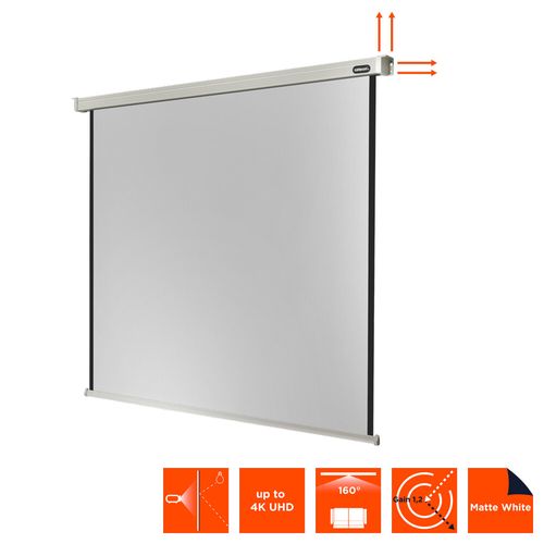 Ecran De Projection Celexon Motorisé Pro 160 X 160 Cm
