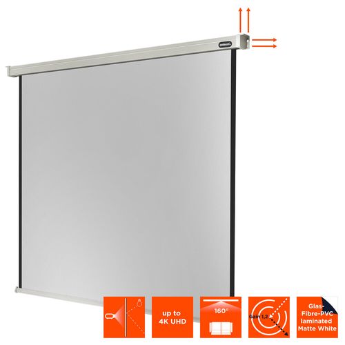 Ecran De Projection Celexon Motorisé Pro 220 X 220 Cm
