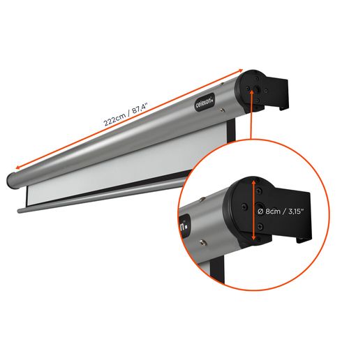 Ecran De Projection Celexon Motorisé Home Cinema 200 X 113 Cm
