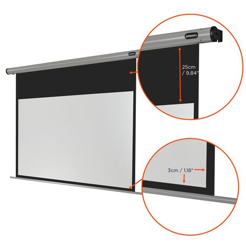 Ecran De Projection Celexon Motorisé Home Cinema 200 X 113 Cm