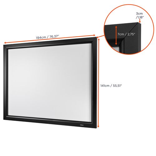 Cadre Mural Home Cinema Celexon 180 X 135 Cm