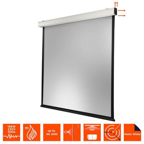 Ecran De Projection Celexon Motorisé Expert Xl 400 X 400 Cm
