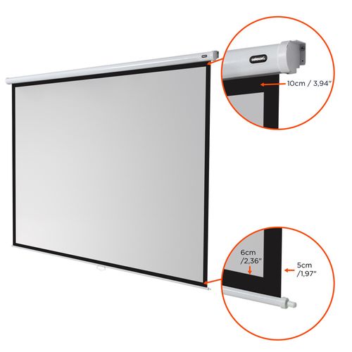 Ecran De Projection Celexon Manuel Economy 280 X 210 Cm