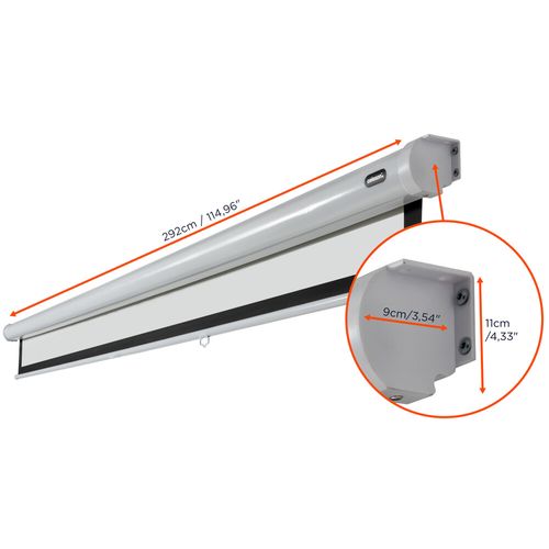 Ecran De Projection Celexon Manuel Economy 280 X 210 Cm