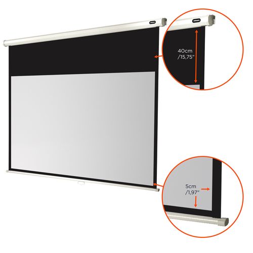 Ecran De Projection Celexon Manuel Economy 180 X 102 Cm