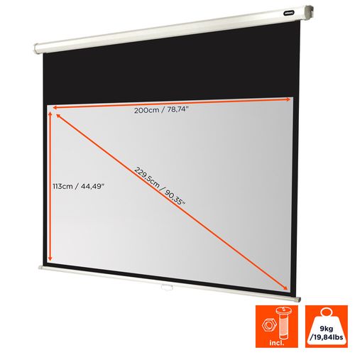 Ecran De Projection Celexon Manuel  Economy 200 X 113 Cm