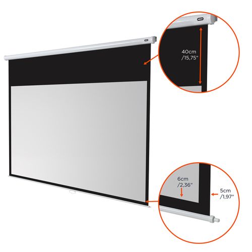 Ecran De Projection Celexon Manuel Economy 280 X 158 Cm