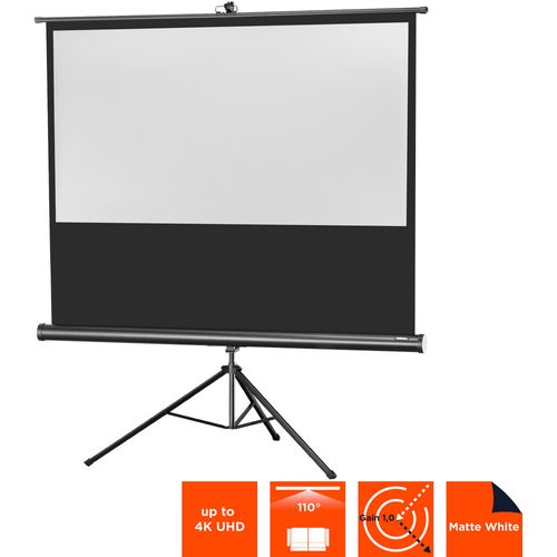 Ecran De Projection Sur Pied Celexon Economy 158 X 89 Cm