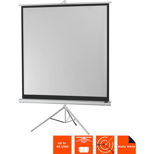 Ecran De Projection Sur Pied Celexon Economy 158 X 158 Cm - White Edition