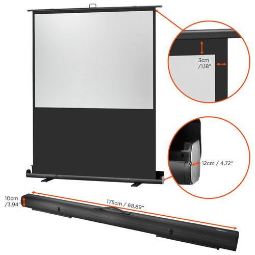 Ecran De Projection Celexon Mobile Pro Plus 160 X 120
