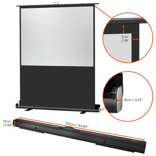 Ecran De Projection Celexon Mobile Pro Plus 200 X 113