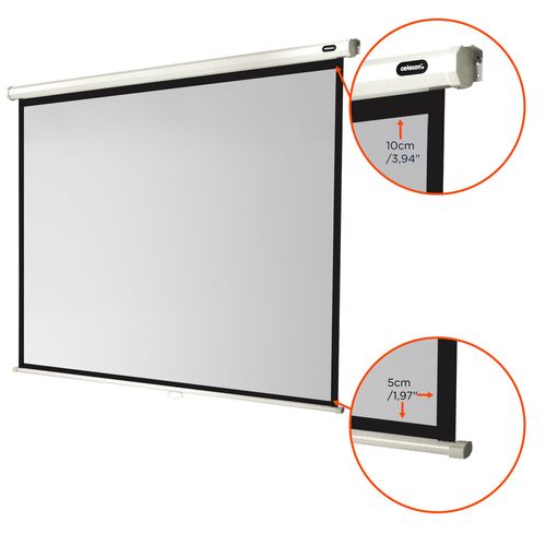 Ecran De Projection Celexon Manuel Economy 220 X 165 Cm