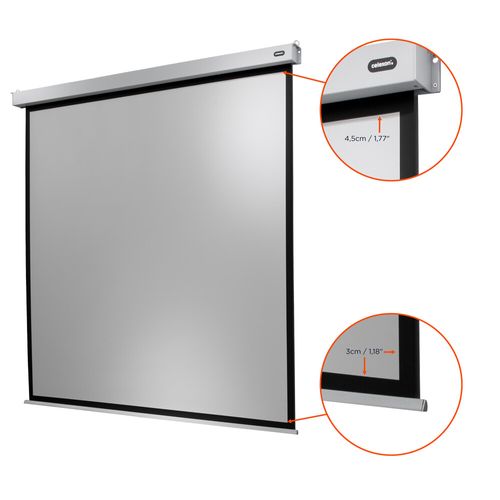Ecran De Projection Celexon Motorisé Pro Plus 180 X 180 cm