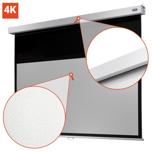 Ecran De Projection Celexon Manuel Pro Plus 200 X 113cm