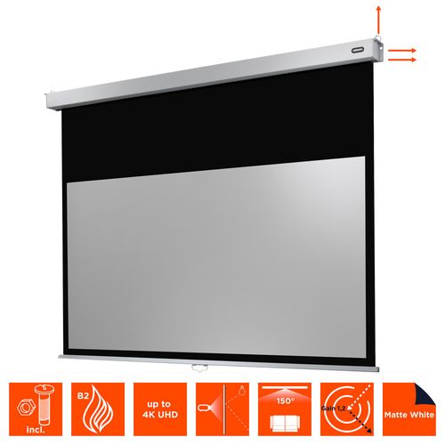 Ecran De Projection Celexon Manuel Pro Plus 280 X 158cm