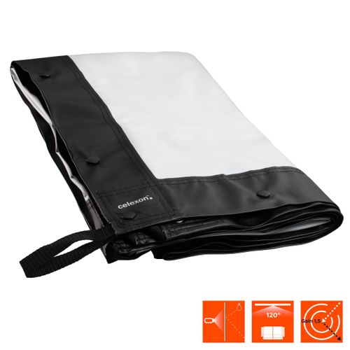 Ecran De Projection Sur Cadre Celexon « Mobil Expert » 305 X 190 Cm, Projection De Face