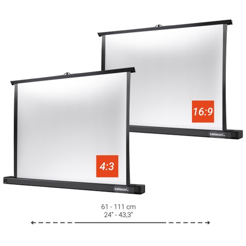 Ecran De Projection Celexon Mini Pro 111 X 62 Cm