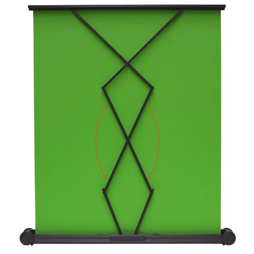 Écran À Fond Vert Celexon Mobile Chroma Key Green 150 X 180 Cm