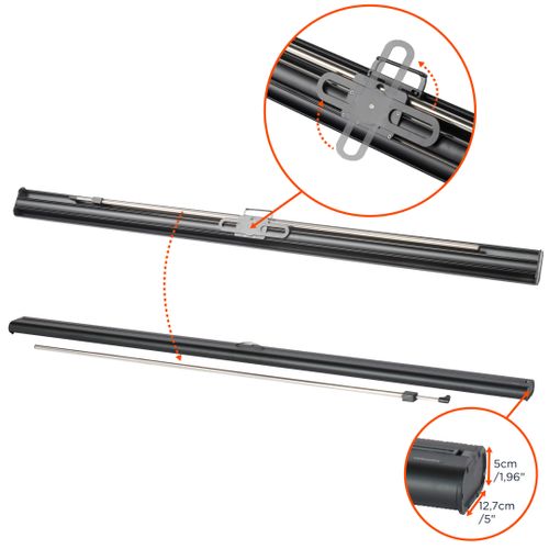 Écran À Fond Vert Celexon Ultra-mobile Chroma Key, 150 X 200 cm