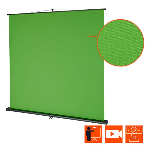Écran À Fond Vert Celexon Ultra-mobile Chroma Key, 150 X 200 cm