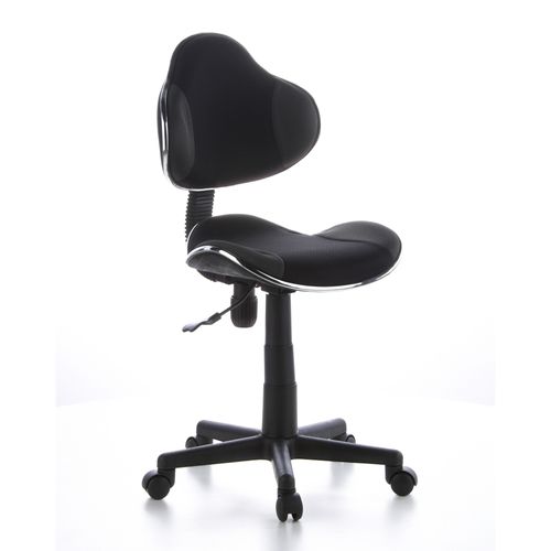 Chaise Pivotante Pour Des Enfants Kiddy Gti-2 Tissu Gris/noir Sans Accoudoirs