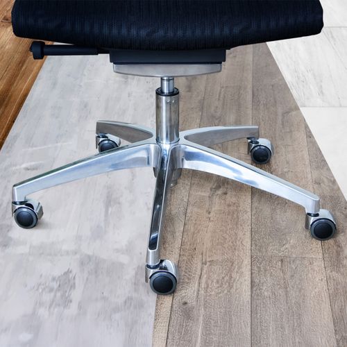 Roulettes 5x Rolo Lux 11mm/50mm Métal, Plastique Noir/argent