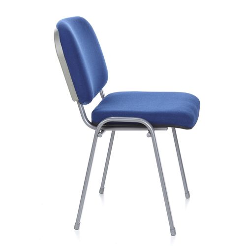 Chaise à Quatre Pieds Xt 600 S Tissu Argent/bleu