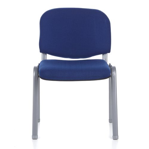 Chaise à Quatre Pieds Xt 600 S Tissu Argent/bleu