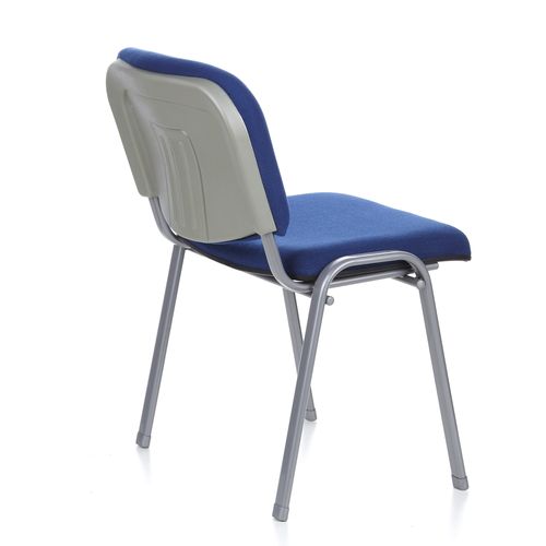Chaise à Quatre Pieds Xt 600 S Tissu Argent/bleu