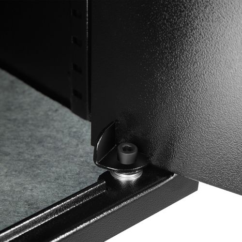 Coffre-fort Électronique Avec Fermeture De Sécurité Double-boulons Noir