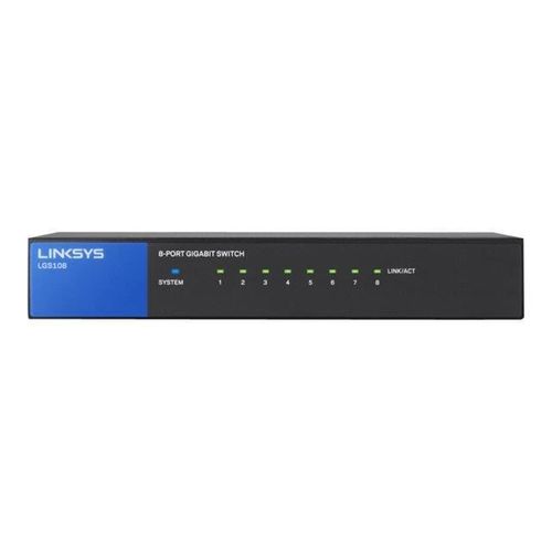 Switch Non Manageable 8 Ports Gigabit