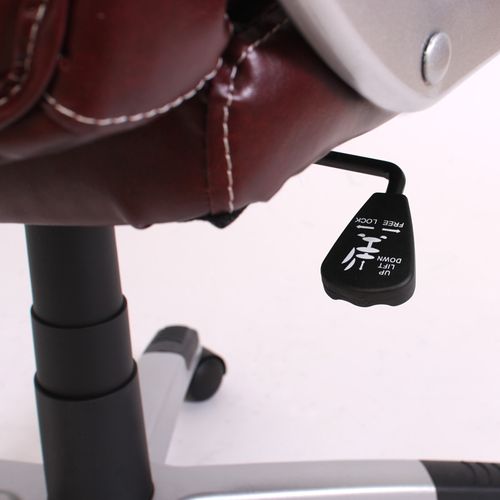 Fauteuil/siège De Bureau M61, Classique, Similicuir ~ Bordeaux