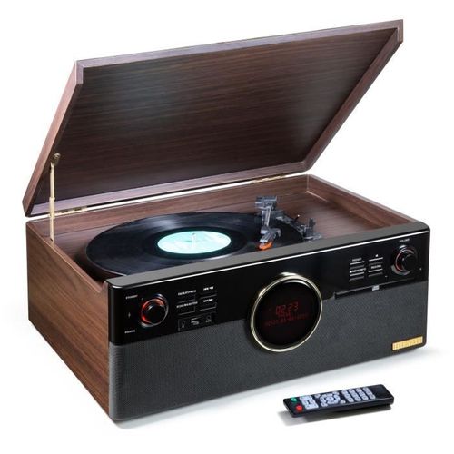 Tourne-disque Dab Bluetooth Record-player Tx-137 - Phono - Cassette - Cd - USB - Aux–in