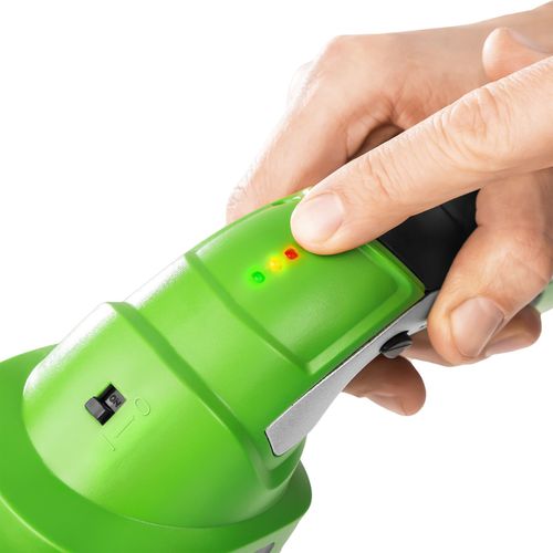 Taille Haie Électrique 2 En 1 72 V Avec 2 Accessoires Vert