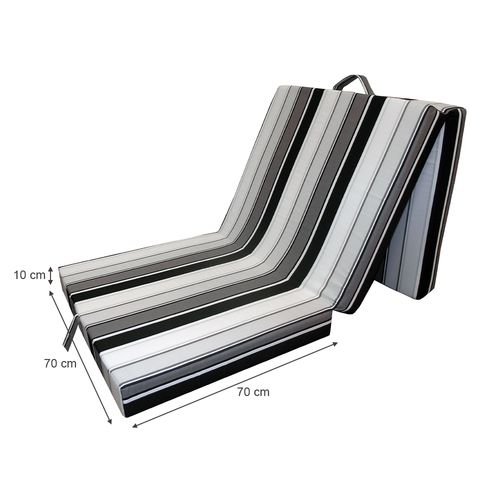 Matelas  12697 Noir 190x70cm