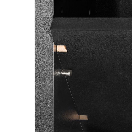 Étagère Dvd Cd Aspect Bois Avec Etagères Réglables 90x21x20cm Noir