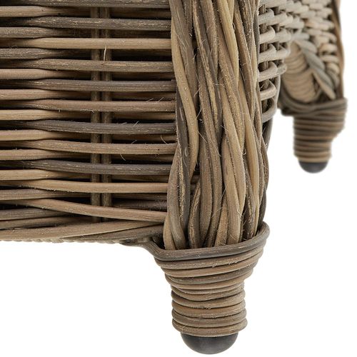 Salon De Jardin Marron Naturel  71 X 60 X 84 Cm