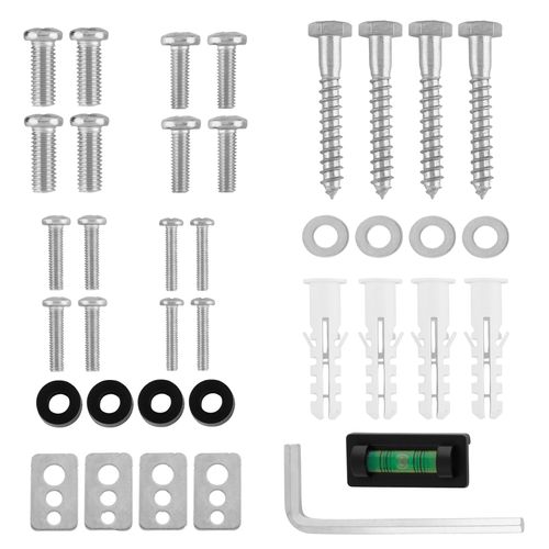 Support Mural De Télévision Téléscopique Pour 26 - 75 Pouces (66 - 191cm) Noir