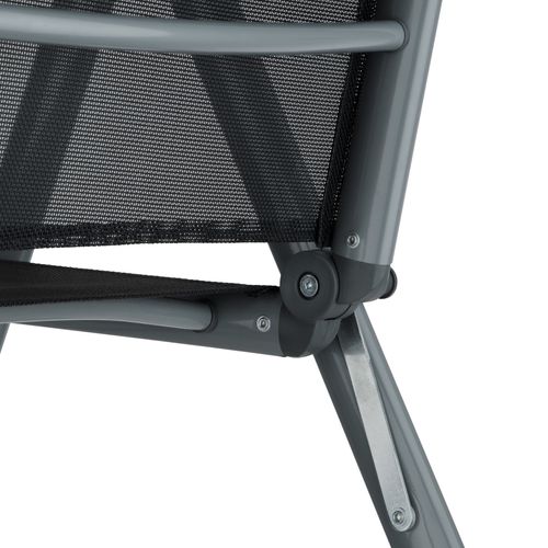 Salon De Jardin Gris Anthracite 189 X 90 X 72.7 Cm