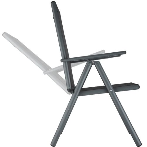 Ensemble Salon De Jardin Gris Anthracite 150 X 90 X 73 Cm