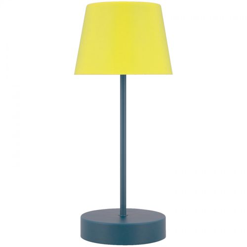 Lampe De Table Oscar Jaune / Bleu Nuit