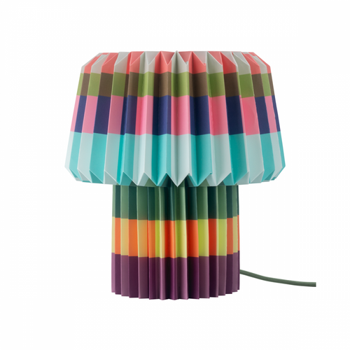 Lampe De Table En Papier Blocks H31cm Multicolore